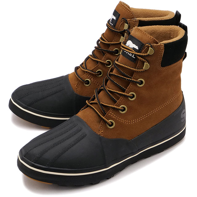 ソレル SOREL メンズ シャイアン メトロ ツー ブーツ ウォータープルーフ  M CHEYANNE METRO II BOOT WP スノーブーツ ウィンターブーツ 防水 Velvet-Tan/Black