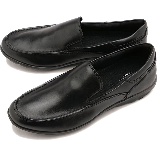 ロックポート ROCKPORT メンズ レザーシューズ トゥルーウォークゼロ II ローファー [CJ3894 FW23] Truwalkzero II Loafer 革靴 ワイドワイズ ビジネス スリッポン Black 黒 ブラック系