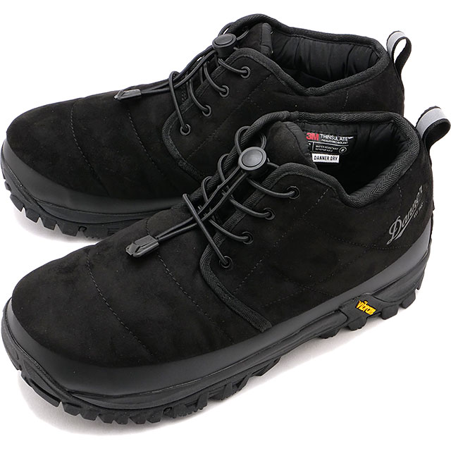 ダナー Danner メンズ ブーツ フレッド チャッカ MS [D120079 MS FW23] FREDDO CHUKKA MS 靴 防水 中綿 ウィンターブーツ BLACK