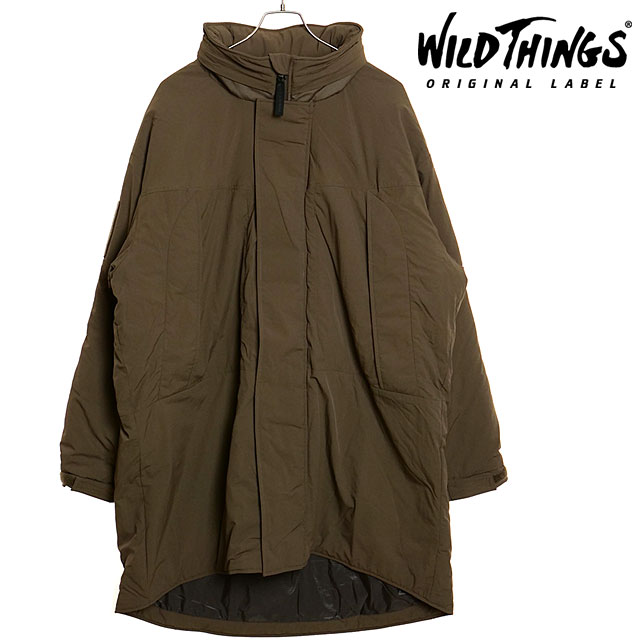 【20％OFF／ラスト1着】ワイルドシングス WILD THINGS メンズ ツールズ レベル8 モンスターパーカー WT23101SN FW23 W2LS LEVEL8 MONSTER PARKA アウター ナイロンジャケット 撥水 KHAKI【ts】【e】