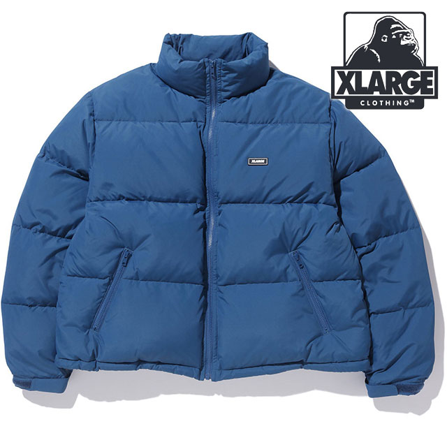   エクストララージ XLARGE メンズ ダウンジャケット  DOWN JACKET x-large エックスラージ アウター ダウン BLUE