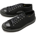 フレッドペリー FREDPERRY メンズ スニーカー ジョージコックス モンキーシューズ ヘビーキャンバス SB6335-102 FW23Q4 FP×GEORGE COX MONKEY SHOE HVY CNVS 靴 ローカット コラボシューズ BLACK