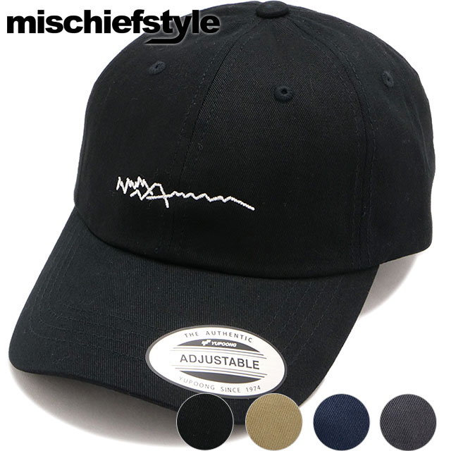 楽天mischiefミスチーフスタイル mischiefstyle ジョウモウサンザンロゴ キャップ [OG009 FW23] JOMOSANZAN LOGO CAP メンズ・レディース 帽子 フリーサイズ 上毛三山