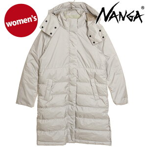 ナンガ NANGA レディース オーロラ ダウンハーフコート ウィメンズ [ND2342-1C305 FW23] W AURORA DOWN HALF COAT アウトドア アウター 防水透湿 ダウンパーカー IVORY 白 ホワイト系