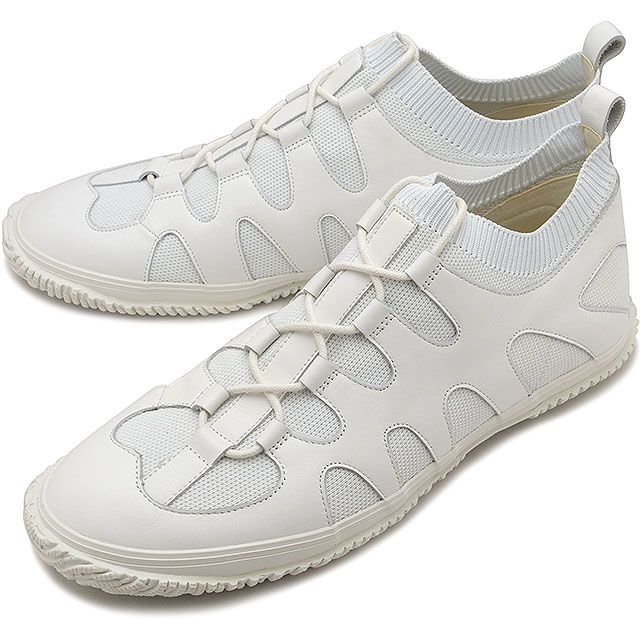 樂天商城 - 返品交換送料無料 スピングル SPINGLE スニーカー [SP1503-61 FW24] SP-1503 メンズ 日本製 ニット素材 White 正規取扱店