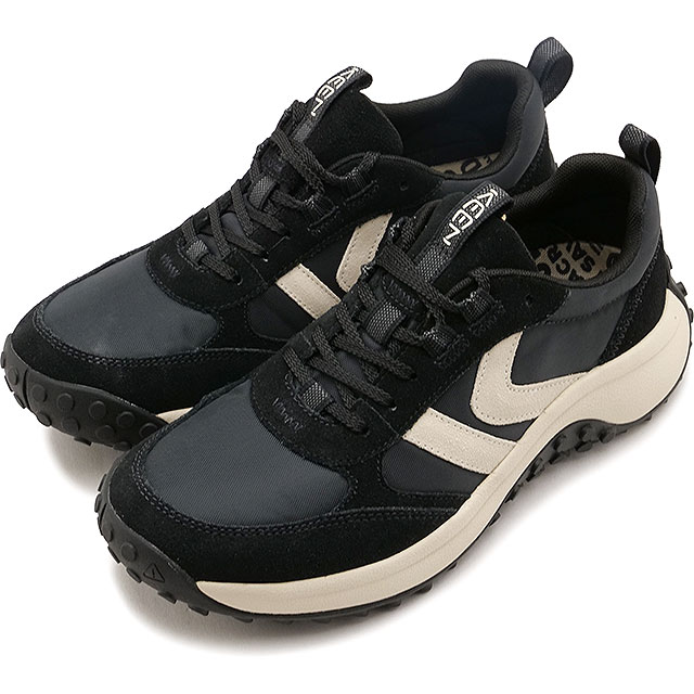 Rakuten - 【最大100%ポイントバック】キーン KEEN スニーカー ケーエス エイティーシックス [1029595 FW24] W KS86 レディース 靴 トレイルシューズ アウトドア BLACK/BIRCH 正規取扱店