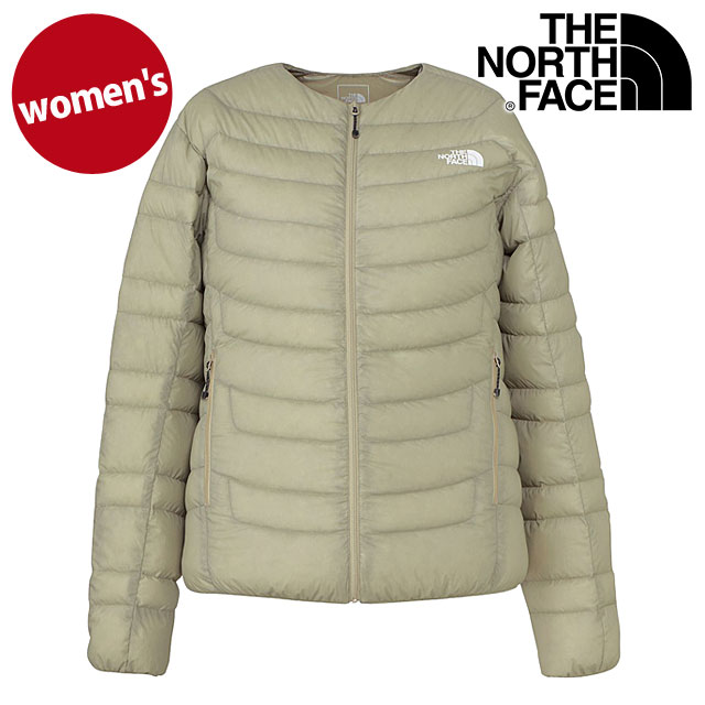 ザ・ノース・フェイス THE NORTH FACE サンダーラウンドネックジャケット [NYW82313-CL FW24] Thunder Roundneck Jacket レディース TNF アウトドア アウター ダウンジャケット クレイグレー【e】 正規取扱店