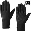 【5/15限定!楽天カード&SPU最大29倍】【30%OFF/SALE】【ラスト1個】カリマー KARRIMOR ストレッチフリースグローブ [200161-9...