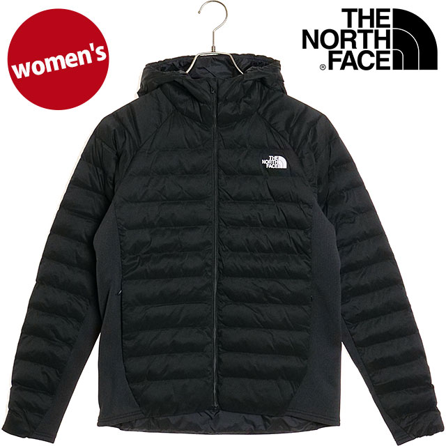 【20%OFF/SALE】ザ・ノース・フェイス THE NORTH FACE レッドランフーディ [NYW82493-K FW24] Red Run Hoodie レディース TNF アウトドア アウター 中綿ジャケット ランニング ブラック【e】【s】 正規取扱店
