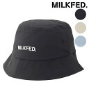 【8/18限定!楽天カード&SPU最大20倍】【50%OFF/SALE】ミルクフェド MILKFED. ステンシルロゴ バケットハット [10324405100...