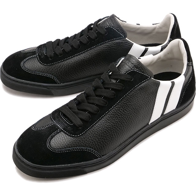 返品送料無料 パトリック PATRICK スニーカー ボイシー [506581 FW24] BOISE メンズ 日本製 靴 シボレザー シーズン限定 BLK ブラック 正規取扱店