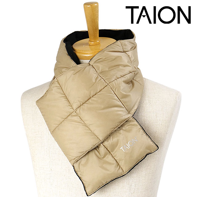 タイオン TAION ベーシック ダウンスカーフ [TAION-201A FW24] BASIC DOWN SCARF メンズ・レディース ..