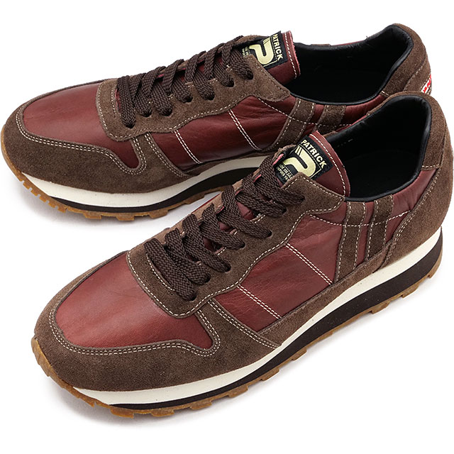 返品送料無料 パトリック PATRICK スニーカー ヴィーク・レザー [506565 FW24] VIK-LE メンズ 日本製 靴 ホースレザー シーズン限定 CHO チョコ ブラウン系 正規取扱店