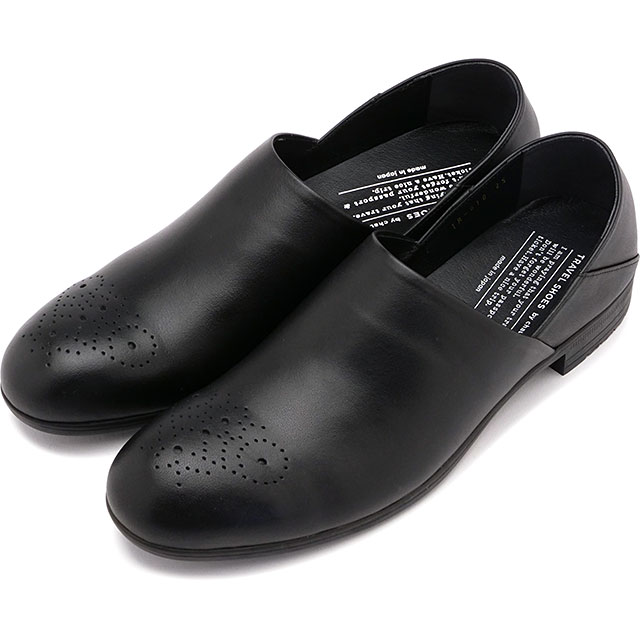 乐天商城 - 【4/30限定 最大P18倍】返品交換送料無料 ショセ トラベルシューズ TRAVEL SHOES by chausser トラベル シューズ バイ ショセ ドクターシューズ [TR-010 SS25] Doctor’s shoes レディース 靴 日本製 生活防水 ビブラムソール ブラック BL 正規取扱店