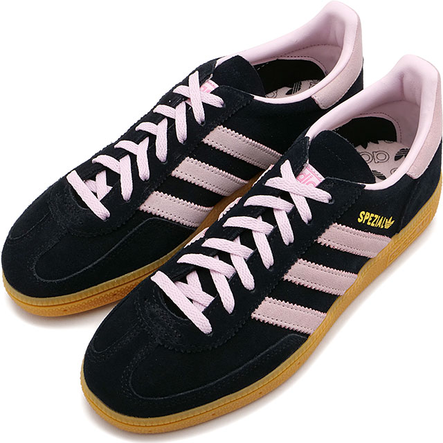 アディダス オリジナルス adidas Originals スニーカー ハンドボール スペツィアル ウィメンズ [NIS86/IE5897 FW25] HANDBALL SPEZIAL W レディース 靴 シューズ コアブラック/クリアピンク/ガム 正規取扱店