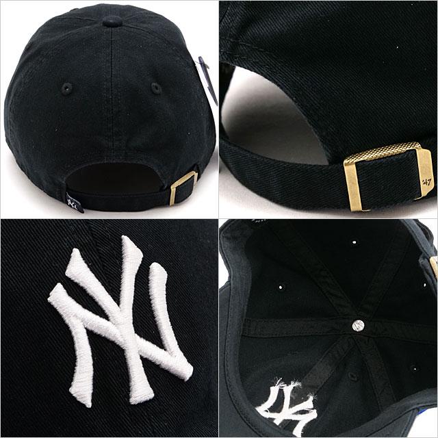 �ե����ƥ������֥� '47 ����å� ���å� ���꡼��ʥå� �˥塼�衼������󥭡��� [14751044] Kids '47 CLEAN UP YANKEES �ˤλҡ����λ� ˹�� �Ҷ� �桼�������� MLB ������Ĵ����ǽ BLACK �����谷Ź