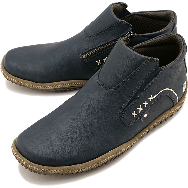 樂天商城 - 【最大100%ポイントバック】コンカラー シューズ conqueror shoes スニーカー フォギー ウォーターテックス [25FW-FG01 FW25] FOGGY WATER-TEX メンズ 靴 カジュアルシューズ スリッポン 防水 NAVY 正規取扱店