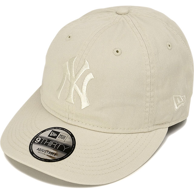 【ポイント5倍】ニューエラ キャップ NEW ERA CAP 9THIRTY クーパーズタウン MLB トナルロゴ ニューヨーク・ヤンキース [14667943 FW25] 930CS MLBCO TONAL NEYYANCO メンズ・レディース 帽子 クラシック アイボリー 正規取扱店