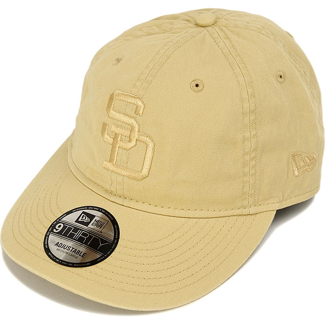 ニューエラ キャップ NEW ERA CAP 9THIRTY クーパーズタウン MLB トナルロゴ サンディエゴ・パドレス [14667941 FW25] 930CS MLBCO TONAL SADPADCO メンズ・レディース 帽子 クラシック ベガスゴールド 正規取扱店