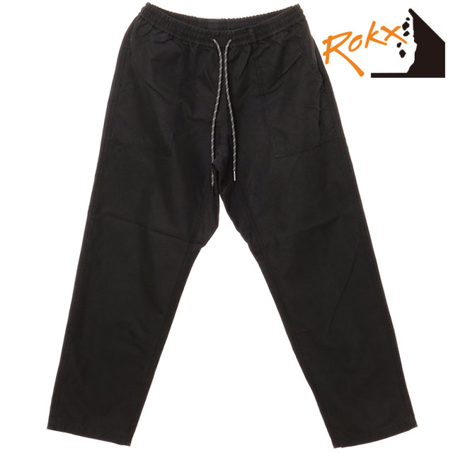 【在庫限り】ロックス ROKX ベイカーストリングス [RXCS251221 FW25] BAKE STRINGS メンズ ボトムス ロングパンツ クライミングパンツ BLACK 正規取扱店【ts】
