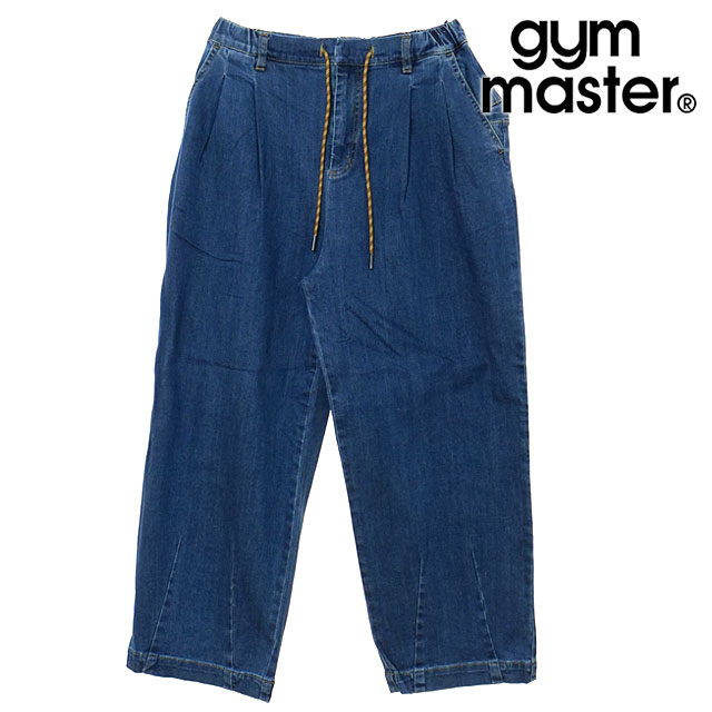 ジムマスター GYM MASTER 10ozストレッチデニムツータックパンツ [G621747-56 FW25] メンズ ボトムス ロングパンツ クライミングパンツ Dブルー(デニム) 正規取扱店