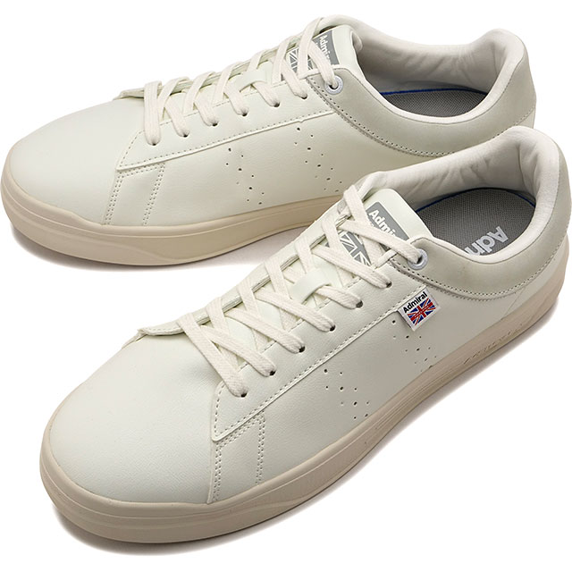 【最大100%ポイントバック】アドミラル Admiral スニーカー ケンブリッジ [AD828 FW25] CAMBRIDGE メンズ・レディース 靴 カジュアルシューズ 抗菌防臭インソール White/Gray 正規取扱店