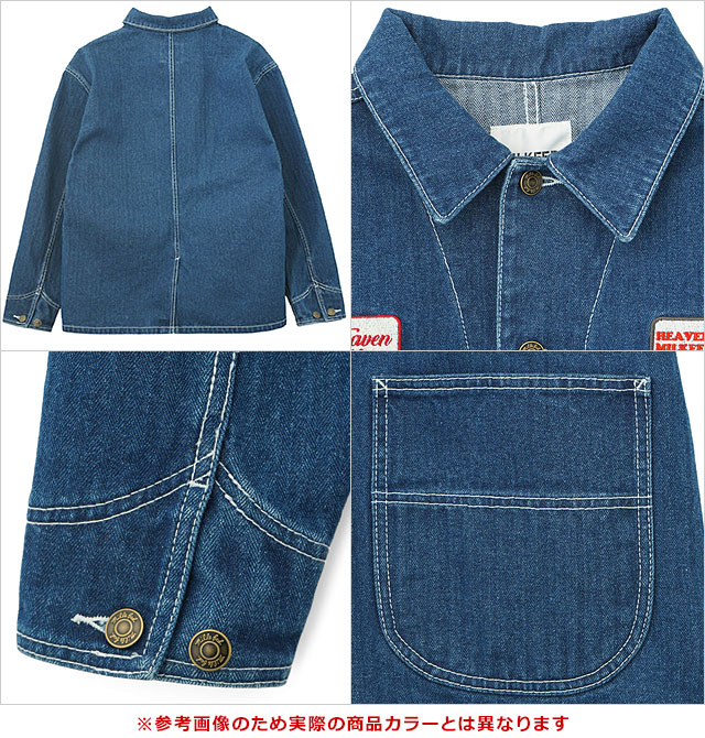 【50%OFF/SALE】【ラスト1着】ミルクフェド MILKFED. パッチドカバーオールジャケット [103253021003 FW25] PATCHED COVERALL JACKET レディース ライトアウター ブルゾン シャツジャケット ワッペン OFF-WHITE 正規取扱店【ts】【e】 mischief-10101814 mischief シューズ&アパレル サンプル画像3