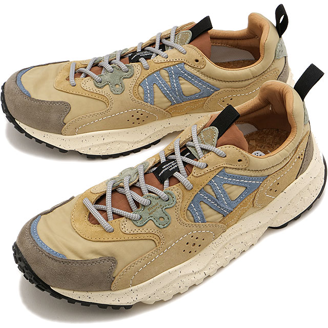 乐天商城 - 【4/30限定 最大P27倍】返品交換送料無料 フラワーマウンテン Flower MOUNTAIN スニーカー ソリン [FM127002 FW25] SOLIN メンズ 靴 シューズ フェス アウトドア Gray/Beige 正規取扱店