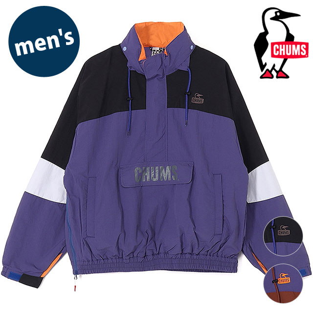 乐天商城 - 【30%OFF/SALE】チャムス CHUMS カーンズウォームレトロスポーツアノラック [CH04-1493 FW25] M Kearns Warm Retro Sports Anorak メンズ アウター プルオーバー 撥水 オーバーサイズ 正規取扱店【ts】【e】