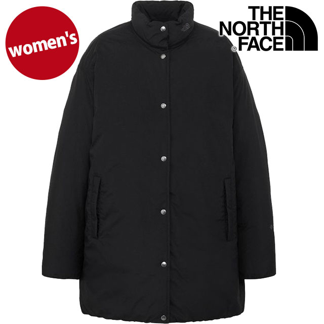 ザ・ノース・フェイス THE NORTH FACE オルタレーションゼファーシェルハーフコート [NDW92561-K FW25] Alteration Zepher Shell Half Coat レディース TNF アウトドア アウター ダウンジャケット 撥水 ブラック 正規取扱店(4)