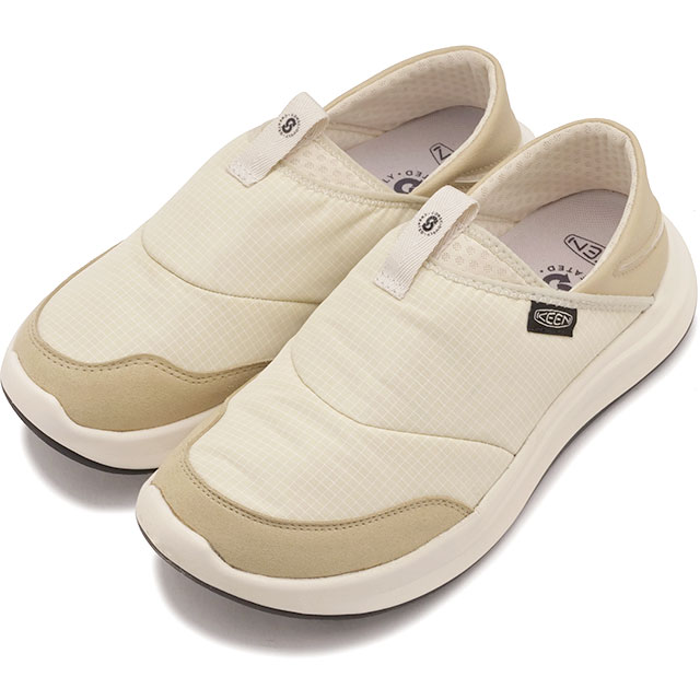 乐天商城 - 【最大100%ポイントバック】キーン KEEN スニーカー ワイザー [1031152 FW25] W WHYSER レディース 靴 アウトドア モックシューズ スリッポン BIRCH/BLACK 正規取扱店