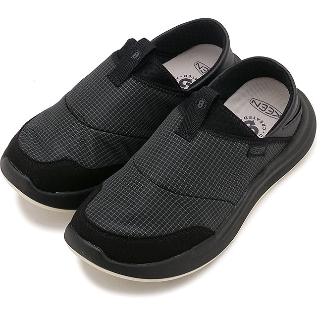 乐天商城 - 【最大100%ポイントバック】キーン KEEN スニーカー ワイザー [1031151 FW25] W WHYSER レディース 靴 アウトドア モックシューズ スリッポン BLACK 正規取扱店