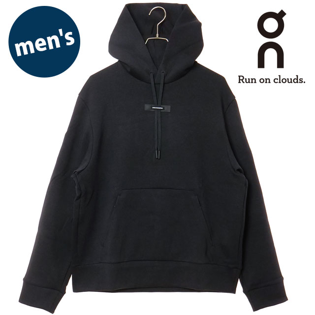 【ポイント10倍】オン On アパレル フォーカステックフーディー メンズ [1MF30290553 FW25] Focus Tech Hoodie M 男性用 トップス スウェットパーカー プルオーバー Black 正規取扱店
