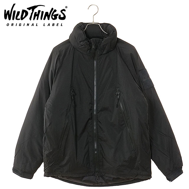 【ポイント10倍】ワイルドシングス WILD THINGS ハッピージャケット [WT252-11-Q4 FW25] HAPPY JACKET メンズ アウター ナイロンジャケット 撥水 BLACK 正規取扱店
