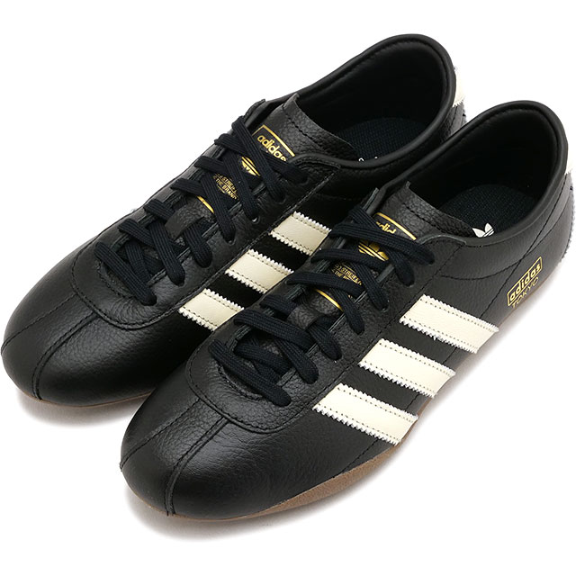 アディダス オリジナルス adidas Originals スニーカー トーキョー ウィメンズ [OMU19/JQ0598 FW25] TOKYO W レディース 靴 シューズ 薄底 コアブラック/オフホワイト/ゴールドメタリック 正規取扱店
