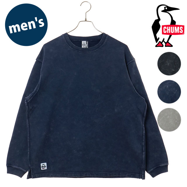 乐天商城 - 【20%OFF/SALE】チャムス CHUMS キャニオンランズクルートップ [CH00-1531 FW25] M Canyonlands Crew Top メンズ トップス トレーナー 長袖スウェットシャツ USAコットン オーバーサイズ 正規取扱店【ts】【e】