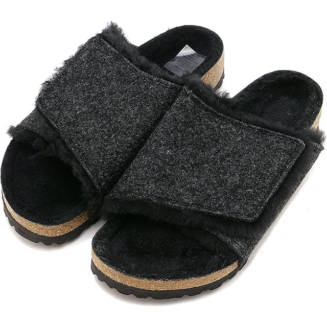 �ӥ륱�󥷥�ȥå� BIRKENSTOCK ������� ����� �ե���� ������� [1030823 FW25] SOLANA FELT SHEARLING ��...