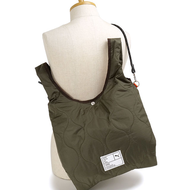 Rakuten - 【最大100%ポイントバック】プーマ PUMA ラスティ コンビニトート [J20400 FW25] 19L RUSTY CONVENIENCE TOTE メンズ・レディース 鞄 マルシェバッグ ショルダーバッグ KHAKI 【メール便可】 正規取扱店