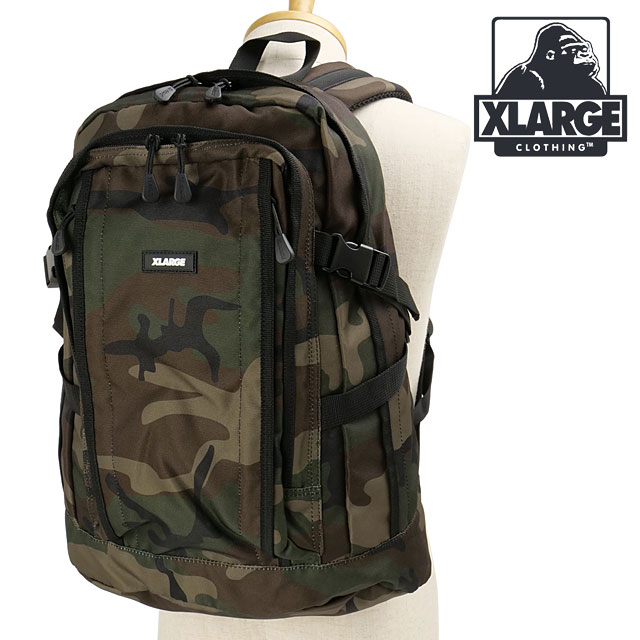 エクストララージ XLARGE バックパック [101254053001 FW25] MULTI POCKET BACKPACK メンズ 鞄 リュック デイパック カモ 正規取扱店