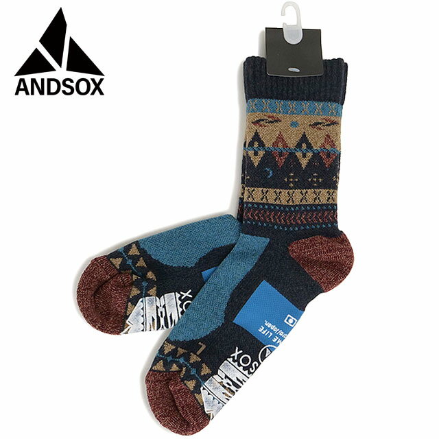 アンドソックス ANDSOX サポートパイルアンクル [31404/31405 FW25] SUPPORT PILE ANKLE メンズ・レデ..