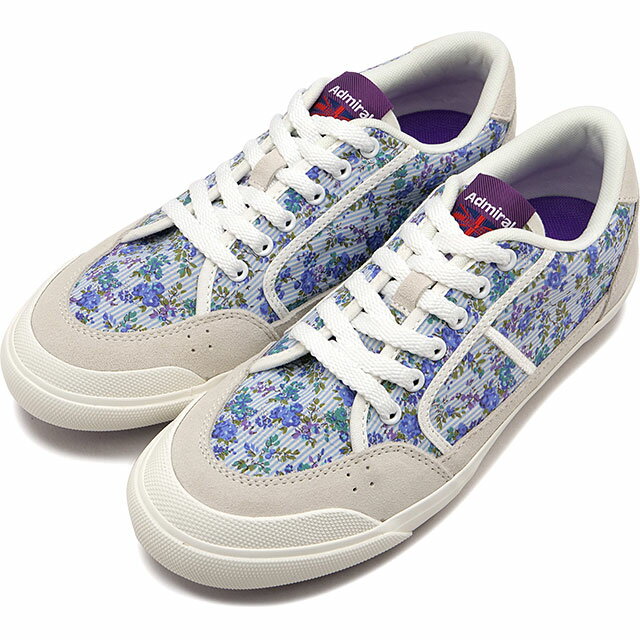 【最大100%ポイントバック】アドミラル Admiral スニーカー イノマー リバティ [AD-608 FW25] INOMER L LIBERTY レディース 靴 カジュアルシューズ White/Sax 正規取扱店