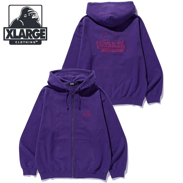 �������ȥ�顼�� XLARGE ���åץ��å� �ա��ǥåɥ������åȥ���� [101254012009 FW25] BACKSIDE OG ZIP UP HOOD...