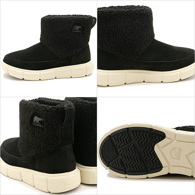 �ڳ�ŷ�����ѡ�SALE����37%OFF�ۥ���� SOREL �֡��� ����륨�����ץ����顼3 ����åݥ󥳡����������������ץ롼�� [NL5121-010] W SOREL EXPLORER III SLIP-ON COZY WP ��ǥ����� �� �ɿ� ���Ρ��֡��� �����󥿡��֡��� Black/Chalk �����谷Ź��ts�ۡ�sp�ۡ�e��