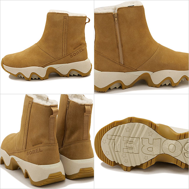 �ڳ�ŷ�����ѡ�SALE����37%OFF�ۥ���� SOREL �֡��� ���ͥƥ��å�����ѥ��� ���硼�ȥ֡��ĥ����������ץ롼�� [NL5196-253 FW25] W KINETIC IMPACT SHORT BOOT WP ��ǥ����� �� �ɿ� ���Ρ��֡��� �����󥿡��֡��� Tawny-Buff/Gum-17 �����谷Ź��ts�ۡ�sp�ۡ�e��