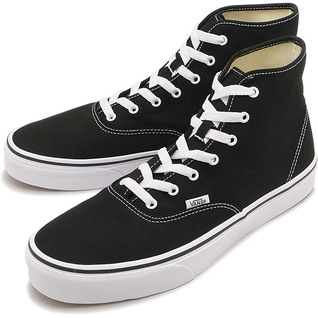 【最大100%ポイントバック】バンズ VANS スニーカー メンズ オーセンティック ハイ 2.0 [VN000E8H6BT FW26] Authentic Hi 2.0 靴 ハイカットシューズ 黒 BLACK/TRUE-WHITE 正規取扱店