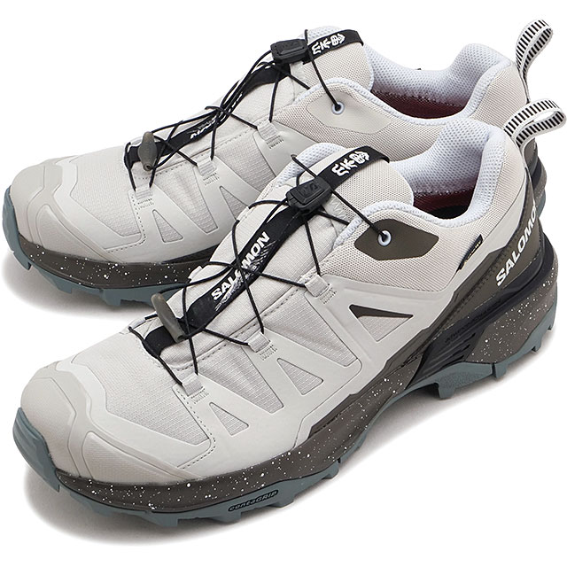 サロモン SALOMON スニーカー メンズ エックス ウルトラ 360 ゴアテックス ゴライコウ [L45489000 FW26] X ULTRA 360 GTX GORAIKO 防水 トレッキングシューズ 限定モデル グレー LUNAR-ROCK/BLACK-OLIVE/ANCIENT-WATE 正規取扱店