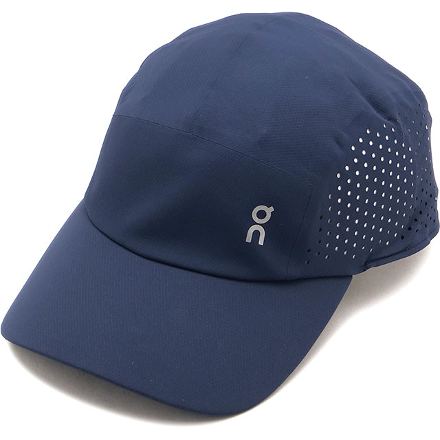 オン On ライトウェイト キャップ [2UF10330255 FW26] Lightweight Cap メンズ・レディース ユニセックス 帽子 ランニング 軽量 通気性 スポーツ ネイビー Navy 正規取扱店