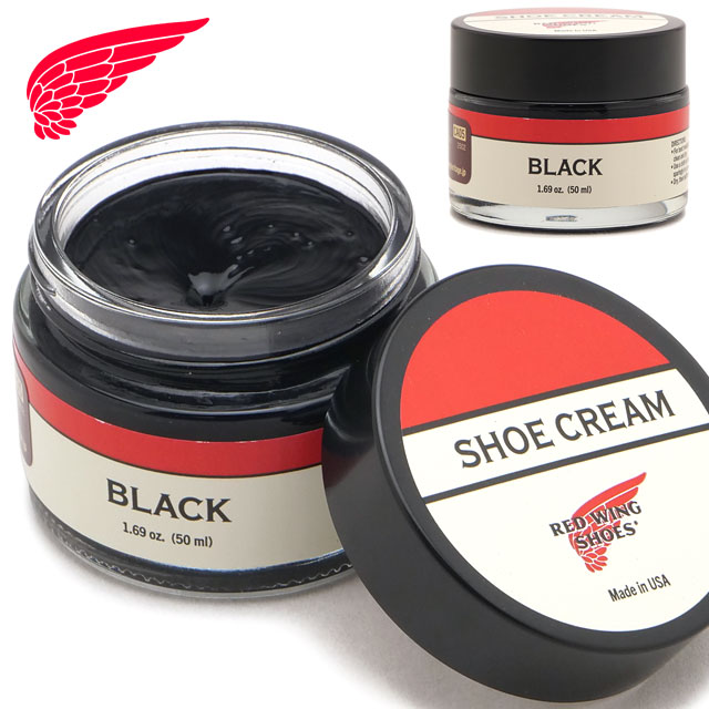 レッドウィング REDWING 純正ケア用品 シュークリーム [97111] SHOE CREAM 50ml 靴 保革クリーム Made in USA 45g ブ…