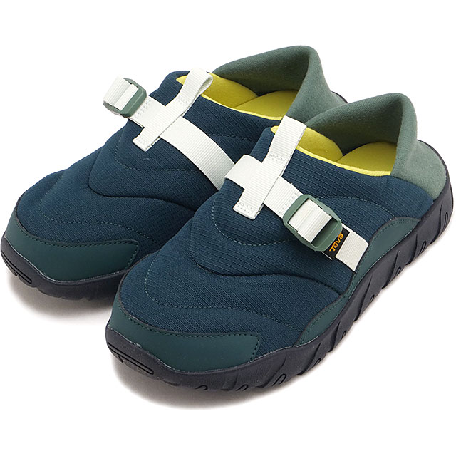 【9/21限定 最大P38倍】テバ Teva スニーカー レディース リエンバー キャンプ [1173975-JBG FW26] W REEMBER CAMP ウィメンズ 靴 スリッポン クロッグ キャンプ アウトドア 防寒 秋冬 グリーン JUNE-BUG/MYRTLE 正規取扱店