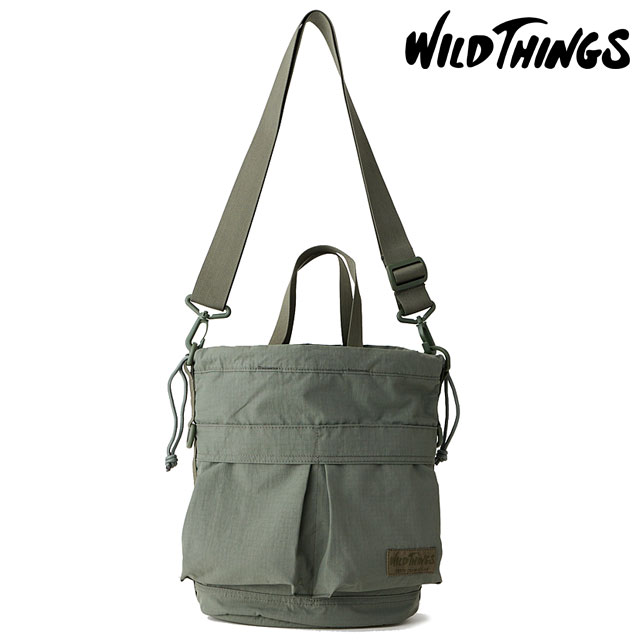 ワイルドシングス WILD THINGS ショルダーバッグ スクイーズ ショルダー [W7020 FW26] 10L SQUEEZE SHOULDER メンズ・レディース ユニセックス 鞄 巾着バッグ ワンショルダー ミリタリー グリーン Khaki 正規取扱店 mischief-10108191 mischief シューズ&アパレル サンプル画像2